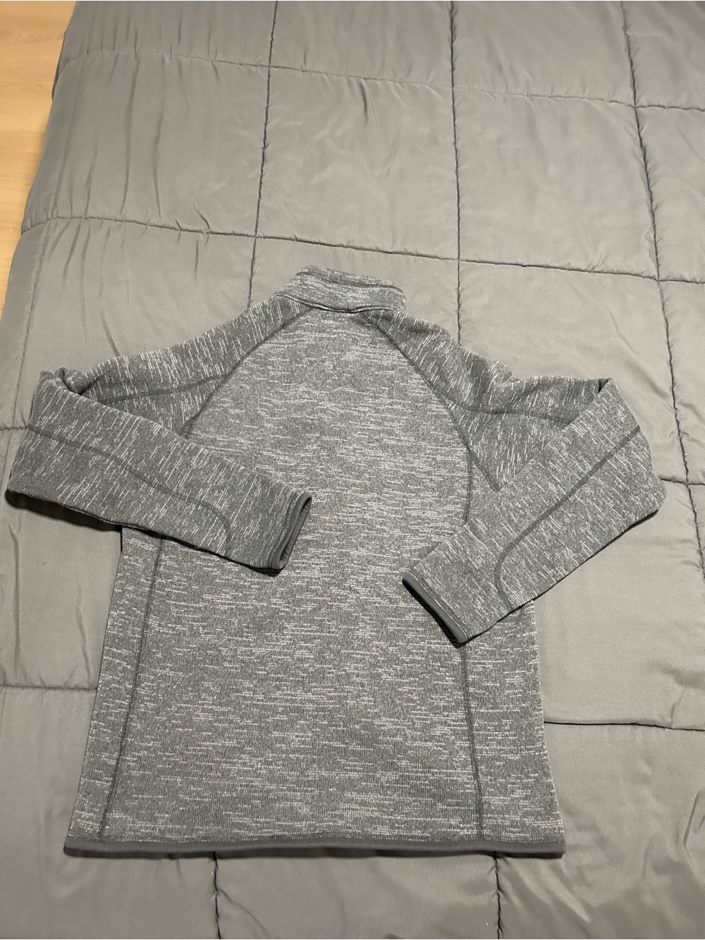 Patagonia Men's Better Sweater Heather Gray Full-Zip. Sz Large - Picture 7 of 9